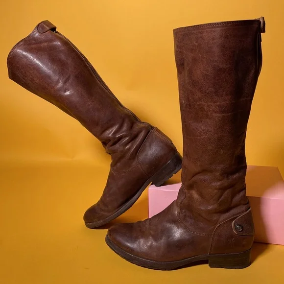 Frye | Shoes | Gorgeous Frye Lug Sole Riding Boots | Poshmark display picture 1